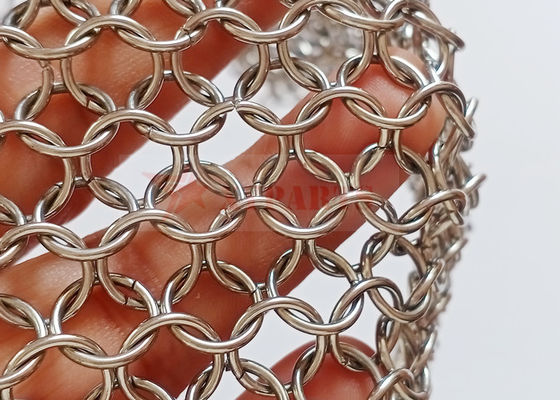 12 mm hängender Kettenmantel aus Edelstahl für Außenwandverkleidungen