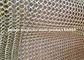 Edelstahl 304 Chainmail-Ring-Maschen-Drapierung für dekorativen Raum-Teiler